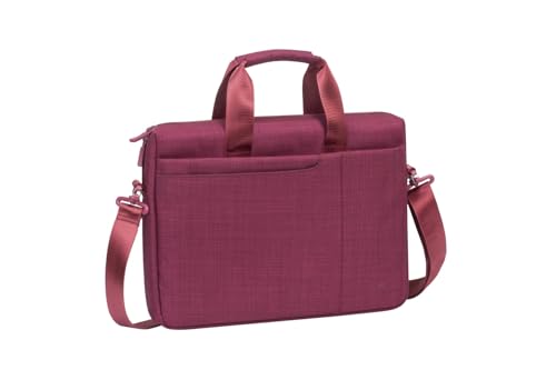 Sac laptop 13.3 RIVACASE housse protection rouge pochette ordinateur