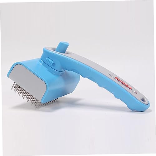 VILLFUL Hundebürste Mit Stachelzähnen Zum Entfilzen Und Entfernen Von Unterwolle Pflegendes Hundegrooming-Tool Mit Rutschfestem Griff Komfortable Pflege Für Hunde Und Welpen