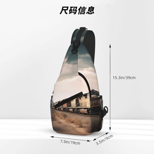 Sling Bag para Hombre y Mujer, mochila cruzada urbana miniatura 4
