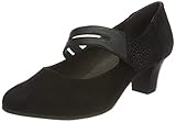 100% Comfort Jana Softline Damen 8-8-24463-25 Pumpe, Black, 39 W EU