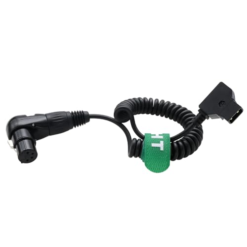 Cable XLR D-TAP de 4 pines evita tirones en cámaras F5500V y SmallHD 6