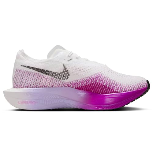 Nike Vaporfly 3 Women's Road Racing Shoes (DV4130-104, White/Vivid Purple/Purple) Size 92