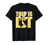 Disney Beauty and The Beast Lumiere This is Lit T-Shirt Small
