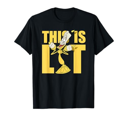 T-shirt Lumière Disney anti-déformation col rond pour homme et femme