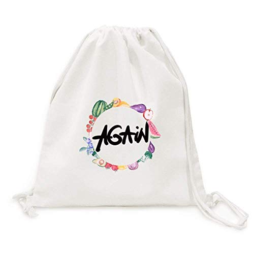 Sac en tissu pliable pour fruits et légumes à sangle, le cabas drôle et écoresponsable