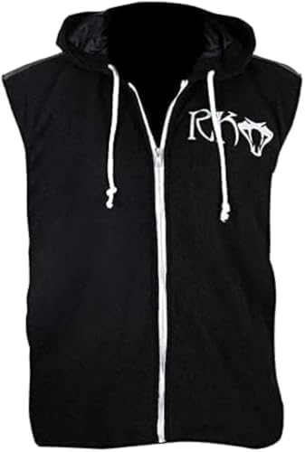 RKO Wrestler Randy Black Cotton Wrestling Hoodie Hooded Orton Vest Men