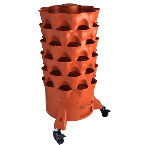 Garden Tower 2 Premium Caster Wheels - Heavy Duty Casters for Pla...