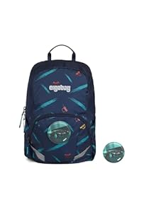 ergobag Ease Large Freizeitrucksack mit Brustgurt, Kindergartenrucksack, Wanderrucksack, 10 Liter, 370 g