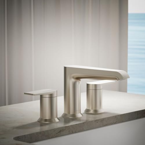 Robinet de baignoire double commande KOHLER Hint à débit optimal et nickel durable - 3