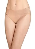 Jockey Women's Underwear Soft Touch Lace Modal Bikini, Light Out, M