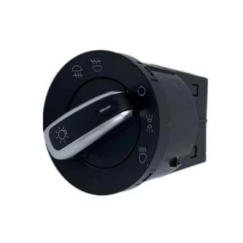 Interruptor de faros con perilla antiniebla suave para regular la luz en VW Jetta