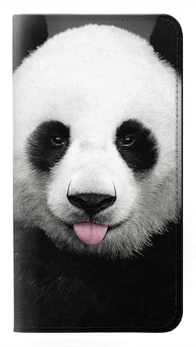 Panda rigolo étui Samsung Galaxy S26 Ultra avec clapet en similicuir