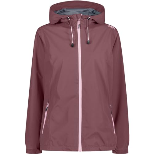 CMP - Damenjacke mit fester Kapuze, Pflaume, XXXXL