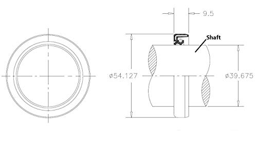 ChangTa Gearbox Oil Seal Set for Rotary Cutter 40HP & 50HP, 1 PC Input & Output Seals - Thumbnail 5