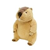 サンレモン フラッフィーズ マーモット M 15.5×25×22cm ぬいぐるみ アニマル かわいい 動物 P-1903