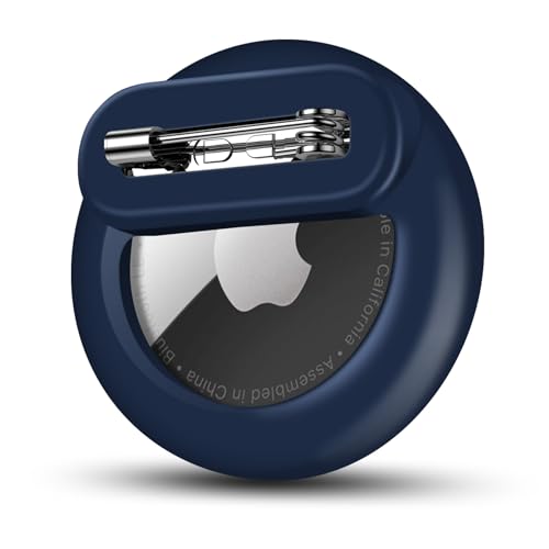 SZJCLTD Suporte Apple AirTag para crianças com pino, rastreador GPS leve oculto seguro para crianças
