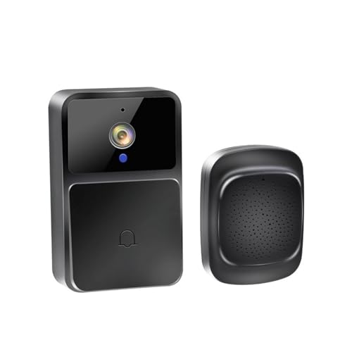 Sonnette vidéo sur piles avec interphone et modificateur de voix
