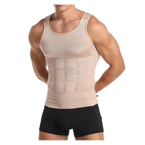 2 uds. Ropa moldeadora de cuerpo adelgazante for hombre, corsé, chaleco, camisa de compresión for Abdomen, Control del vientre, ropa interior de cintura delgada, chaleco deportivo Para Deporte Fitness