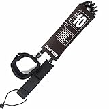 Cord thickness: 7mm DORSAL Premium Stand Up Paddle Board Sup Surf Leash 10\' Coiled - Double Stainless Steel Swivels and Triple Rail Saver
