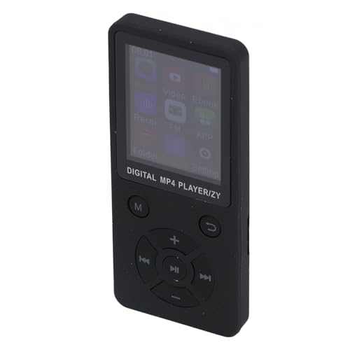 Reproductor Mp3, 5.0 1.8 Pulgadas de Color de Color Hi -fi Lustless Sound Music Player para Viajar (Black)
