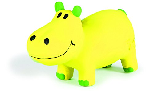 Charming Pet Lil Roamers Pet Squeak Toy, Small, Hippo