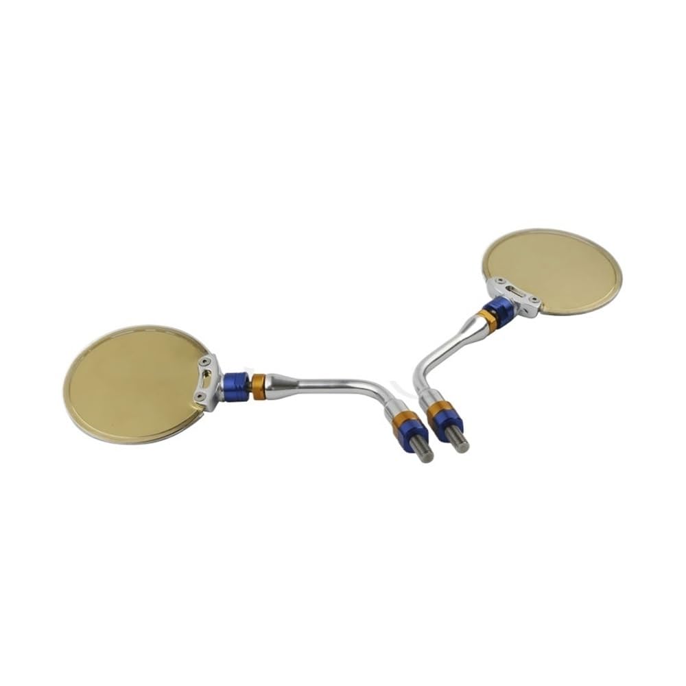 Specchietti retrovisori Rotondi da 10 mm Adatti for Cruiser Chopper Adatti for Suzuki Adatti for Kawasaki Adatti for Honda 250CC