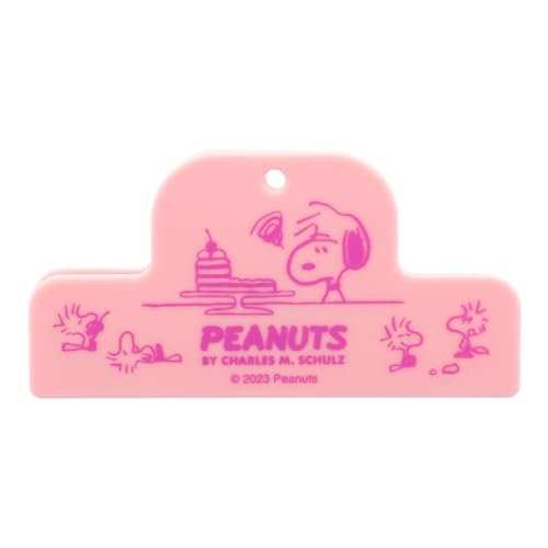 Clip avec aimant Snoopy rose pour organiser le frigo de la cuisine - 2