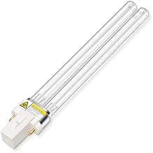 VIVOHOME 1 Pack 13W UV-C Replacement Bulb Pressurized Biological Pond Filter 1580 GPH/1840GPH/2630 GPH/2380GPH, 4-in-1 Pond Filter System Kits 950 GPH/1370GPH