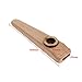 Imagen de LT Easiyl 1 Juego de Instrumentos Kazoo Orff de Madera Compañero Musical Kazoo para Guitarra Ukelele Violín Acompañamiento de Piano con Membrana Incluida 103x25x15mm