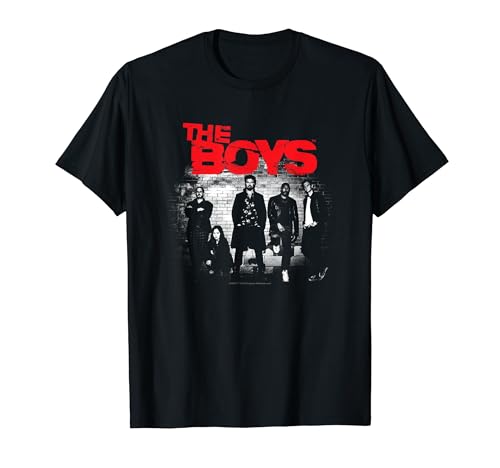 The Boys Graffiti Group Photo Superhero TV Show Tシャツ