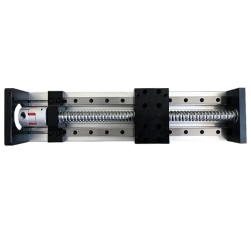 Actuador lineal GX80 SFU1605 con mesa de guiado de alta precisión y carrera de 200 mm