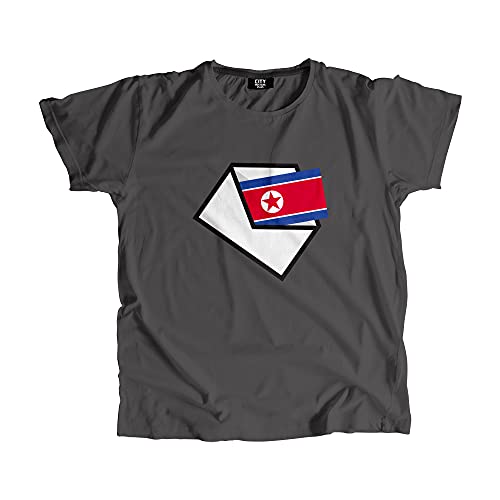T-shirt Korea North Mail coupe fluide finies les irritations
