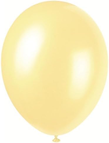 Premium Ivory Pearlized Balloons (30cm) Pack of 8 - Elegant Party Decorations - Image 4