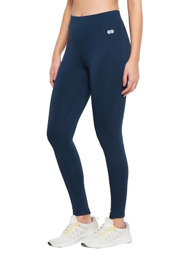 Image of Clovia Women's Ankle Fit High Rise Polyester Activewear Ankle Length Tights