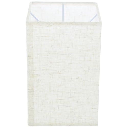 NUOLUX ランタンシェード 装飾ランプ 屋内照明 交換用 ランプシェード ランプの笠 卓上 創造的 電気スタンドの傘 雰囲気 多機能 装飾 光カバー ホヤ ファインリネン ヘンプベージュ