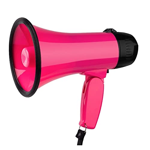 Megafony 25 W Bullhorn Megafon z Syreną Głośnik Nagrywanie Klakson Przewodnik Głośniki Mikrofon Świetny do Ogłoszeń Zewnętrznych Wzmacniaczy
