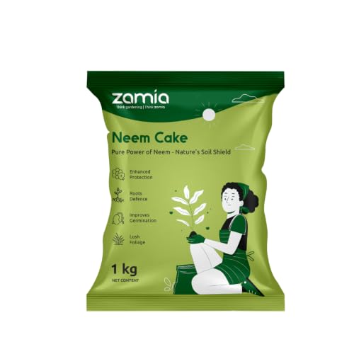 Image of Zamia Neem Cake Powder for Plants, 1kg, Organic Pest Repellent