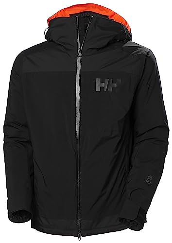 Helly-Hansen Mens Powdreamer 2.0 Jacket, 990 Black, Large