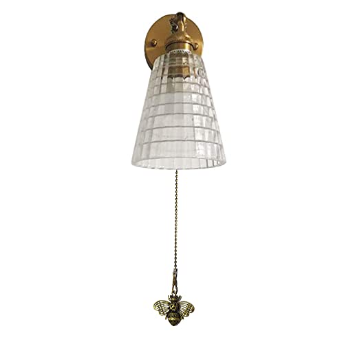 Image of 6 Pcs 15 inch Vintage Bee Out Charm Pendant Ceiling Fan Danglers Fan Pulls Chain Extender with Ball Chain Connector (Bee)