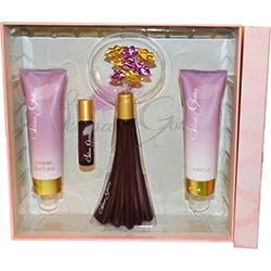 SELENA GOMEZ by Selena Gomez EAU DE PARFUM SPRAY 3.4 OZ & SHIMMERING BODY LOTION 4 OZ & SHOWER GEL 4 OZ & EAU DE PARFUM ROLLERBALL .34 OZ