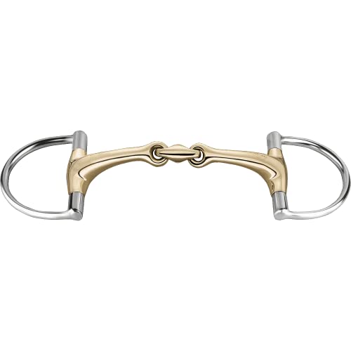 Sprenger Dynamic RS - Hunter Jumper D-Ring, 14 mm doppelt gebrochen - Sensogan, 125 mm Weite