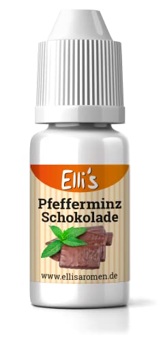 Ellis Aromen Pfefferminz Schokolade NATURIDENTISCHES Lebensmittelaroma | Für Speisen & Getränke | 10 ml