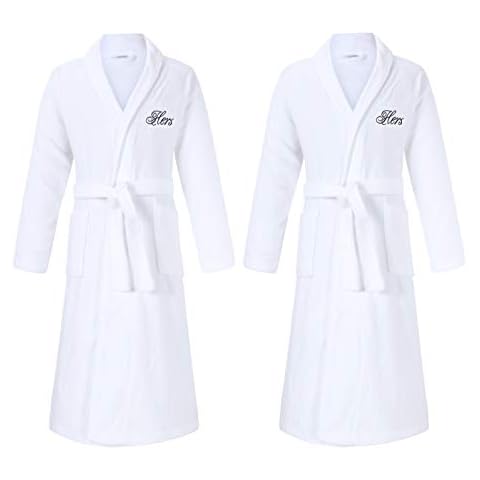 Romance Helpers Hers & Hers Lesbian Gifts | Set of 2 Hers and Hers Robes Cover