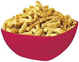 Lahsun Sev | Garlic Sev Made of flours, Spices | Ready-to-Eat | Indore's Finest Namkeen | 350 Gm