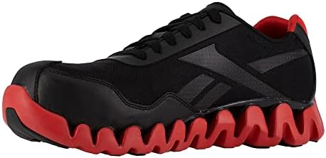 Reebok Work Men's Zig Pulse RB3016 Work Black and Red Composite Toe | Image 4