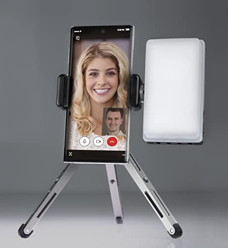 Soporte Para Smartphone Kaiser Negro Con 2 Tomas Para TrÍPode 6015 - 6