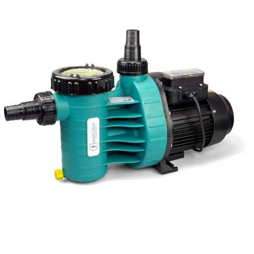 Aqua VARIO Plus POOL Total Edition mit Drehzahlsteuerung - Für Pools von 10.000 bis 60.000 l Wasserinhalt - Selbstansaugend Salzwasserbeständig Laufruhig Servicefreundlich Verschleißarm