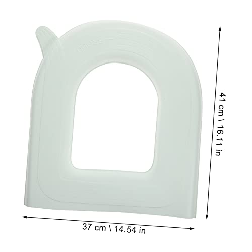 CUBTOL Toilettendeckel Toilettensitzdeckelabdeckung Toilettenpolsterkissen Toilettensitzbezug Winteraufkleber Toilettensitzkissen Komfortsitzkissen Verdicken Toilettensitzmatte – Bild 6