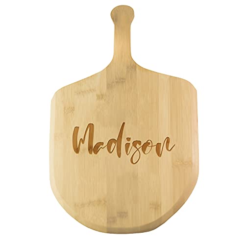 Personalized Pizza Paddle | Bamboo Wood Paddle Board