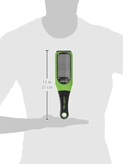 Microplane Artisan Series Parmesan Cheese Grater and Zester (Fine, Green)